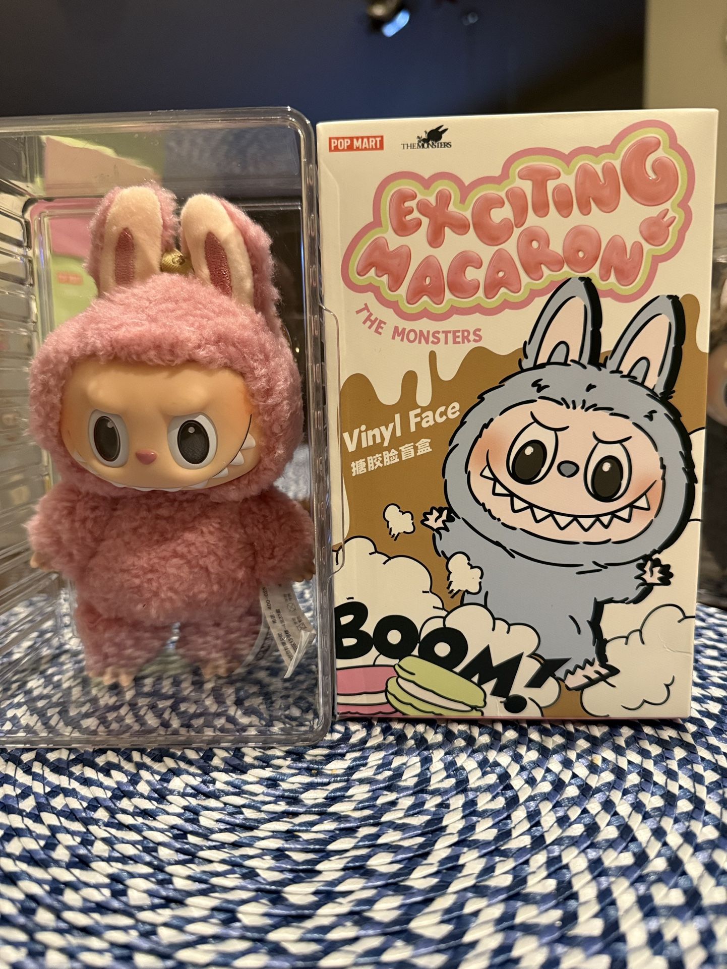 Authentic Exciting Macaron Vinyl Face Labubu