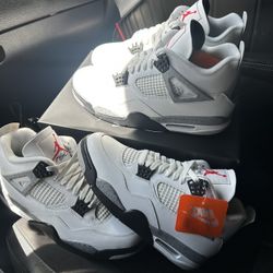 Jordan 4 Retro White Cement 