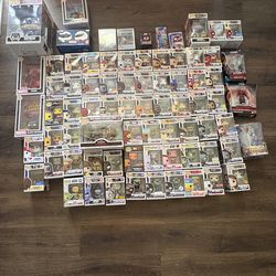Pop funkos / collectibles 500$ 4 all