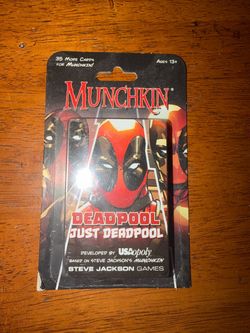 Munchkin: Deadpool – Just Deadpool Expansion | New & Sealed