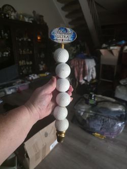 Michelob Ultra Golf Ball Beer Tap Handle