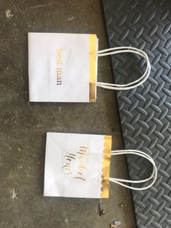 Wedding gift bags