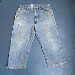 Carhartt Baggy Jeans 34 Cut To 30/31