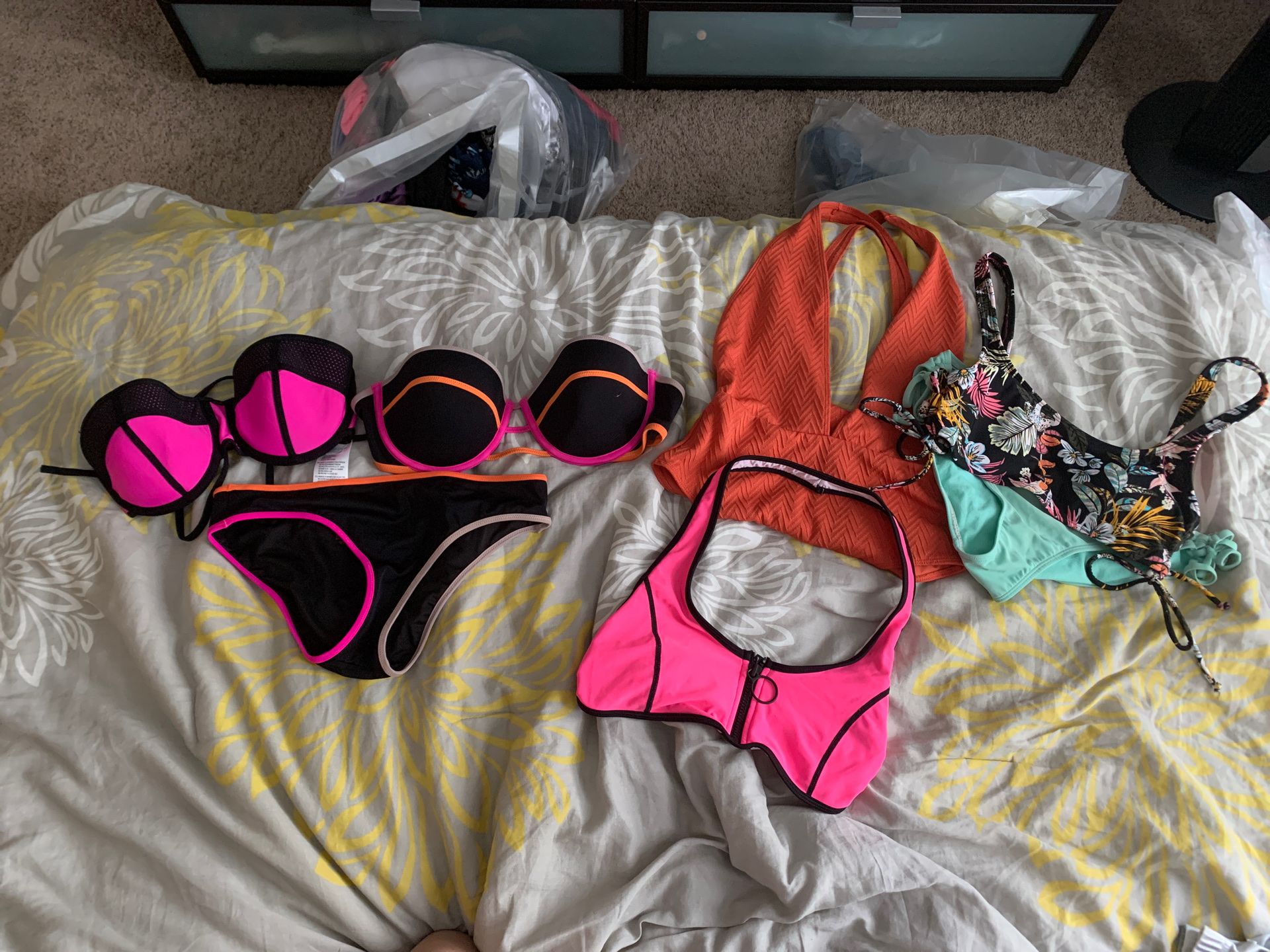 Mix and match bathing suits