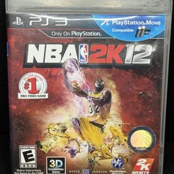 NBA 2k12 PS3 PlayStation 3 Magic Johnson Cover Edition 3D Compatible 