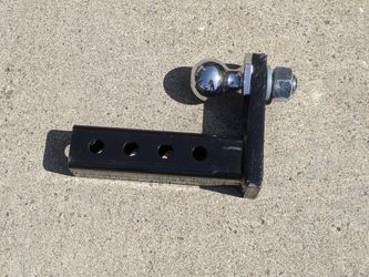 Ball mount for towing 5000 lb