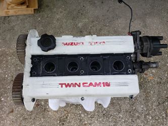 Suzuki Samurai Swift Gti 1.3 Cyclinder Head Twin Cam Sidekick Geo