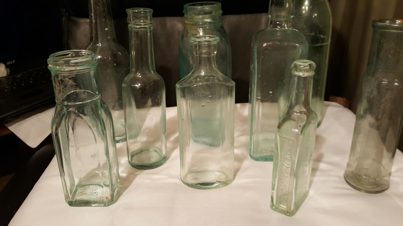 Antique bottles