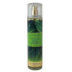 New! Bath & Body Works Waikiki Beach Coconut Fragrance Mist 8 oz