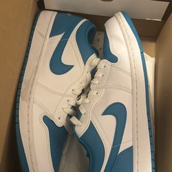 Air Jordan 1 Low “Aquatone” Size 10 – Used, With Box