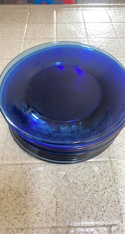 Glass Dinner Plates 