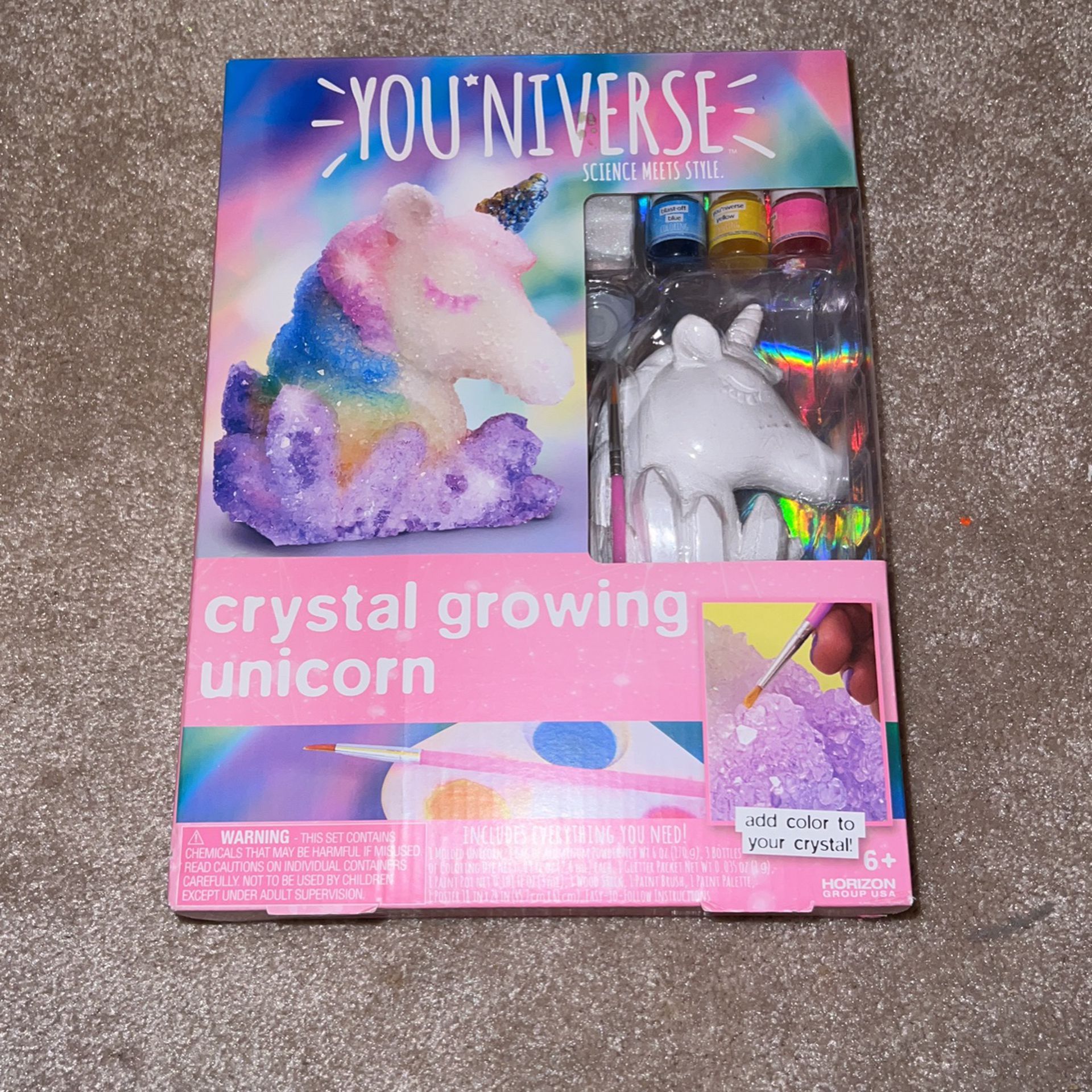 Crystal Unicorn Growing kit