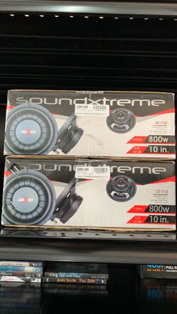 10” Vehicle SubWoofer, ST -710 by Soundxtreme, NEW!