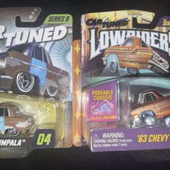  Car Tuned Low riders'64 & Hoopties '63 Chevy Impala 