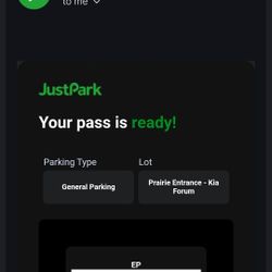 Tame Impala Parking Pass Kia Forum 11/17/25