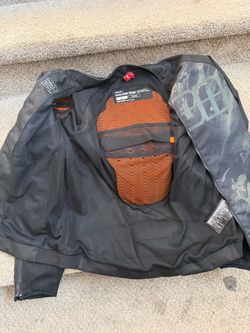 Icon Hooligan Demo Motorcycle Jacket Size L