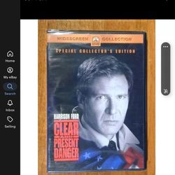 Clear and Present Danger (DVD) Factory Sealed