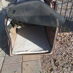 ******* FREE-   FREE. FREE  Dog Crate and tricep dip/ab machine Exercise****