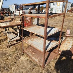 Metal Shelves 5ft. Tall 3ft Wide 18in Deep