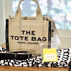 Brand New Marc Jacobs Small Tote Canvas Bag. 