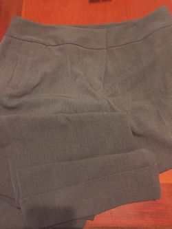 Size 14 Rafaella Grey bootleg cuffed dress pants