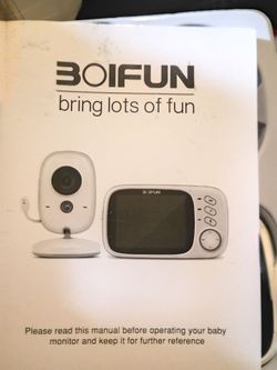 Boifun camera and monitor