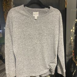 Silver Sweater 