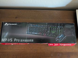 IPASON MP-V5 Pro Gaming Keyboard and Mouse Combo