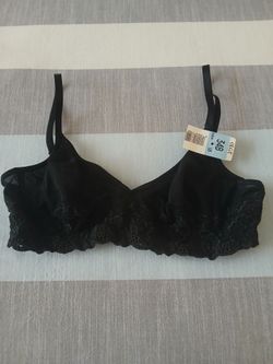 Olga Black Lace Bra Size 34B