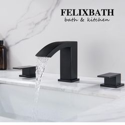 Bathroom Faucets Brushed Nickel And  Black And Gold F58 $40