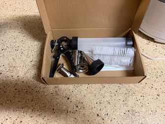 Jerky Gun Kit with Stainless Steel Attachments