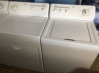 Kenmore Washer and gas dryer