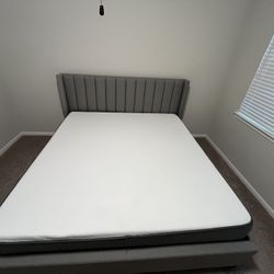 King Bed Frame & Mattress