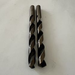 7/16" HSS Black and Gold Finish Drill Bit (2 Pcs)