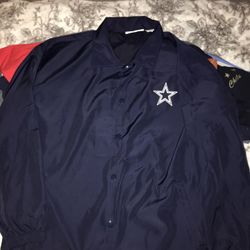 Cowboys XL Windbreaker