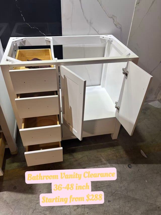 36-48 inch vanity without top 10.2132