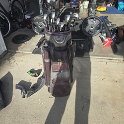 Left Handed Gold Clubs