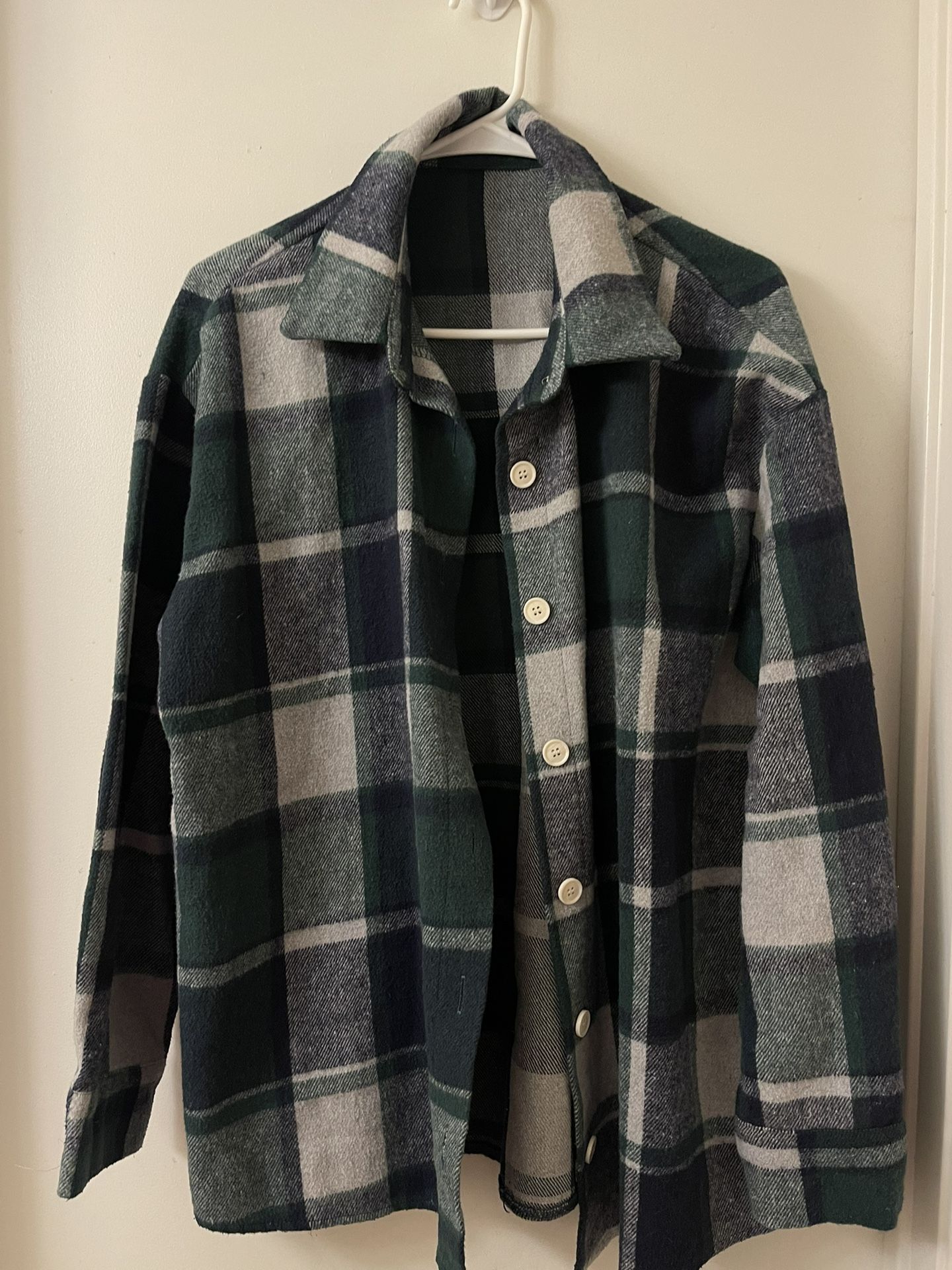 New Plaid Flannel Size XL 