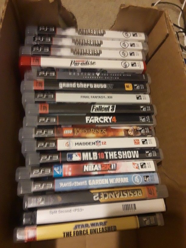 PS3 Games [9/17/2024] See Description for price