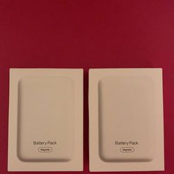 2 Brand New Magnetic Power Bank MagSafe Battery Pack Wireless Fast Chargers