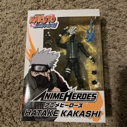 Sealed Anime Heroes Kakashi Figure Naruto 