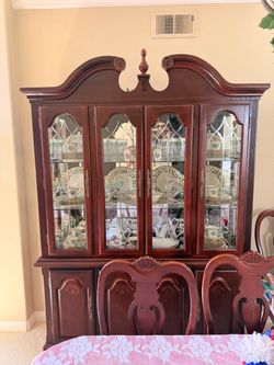 Dining Room Table, Hutch & Buffet