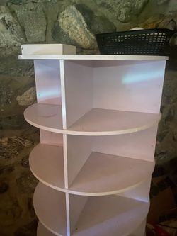 Spinning  shoe rack 6 stacks