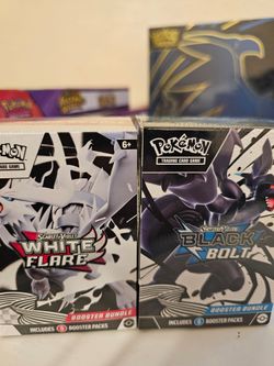 Pokemon black bolt and white flare bundle