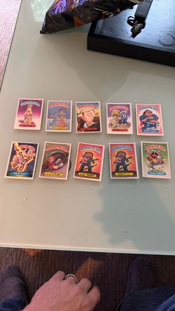 Garbage Pail Kids Trading Cards Lot of 10