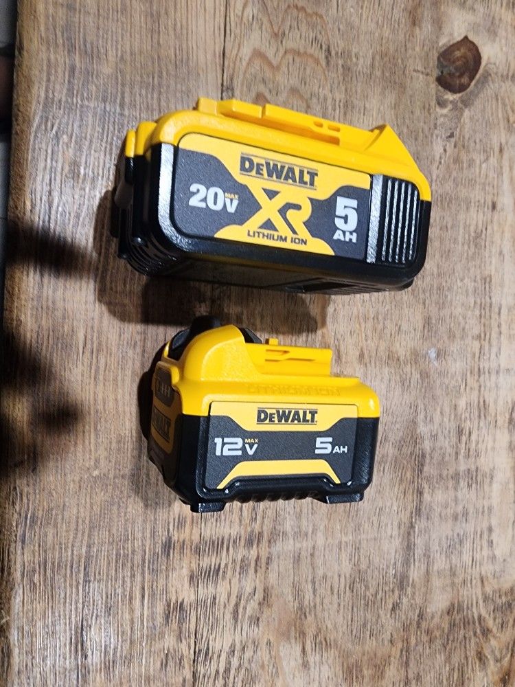 Baterias 5.0 Nuebas 5.0 Xr Y Brushless $70 Cada 1 Y La 12v $50 Cada 1