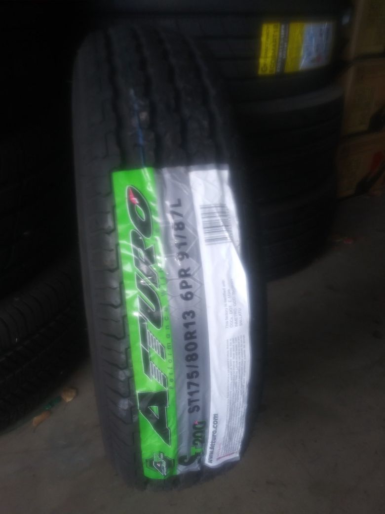 ST175-80-13 Atturo ST200 Trailer Tires