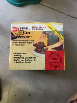 Car waxer 10in