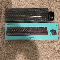 Logitech Wireless Keyboard and Mouse 