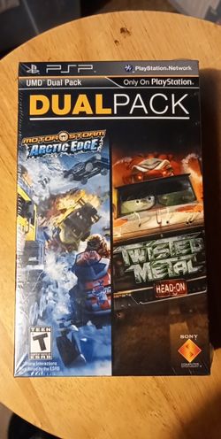 Dual Pack: Twisted Metal: Head On/ Motorstorm: Artic Edge/ PSP FACTORY SEALED
